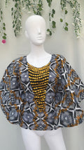 Beaded one size fits top