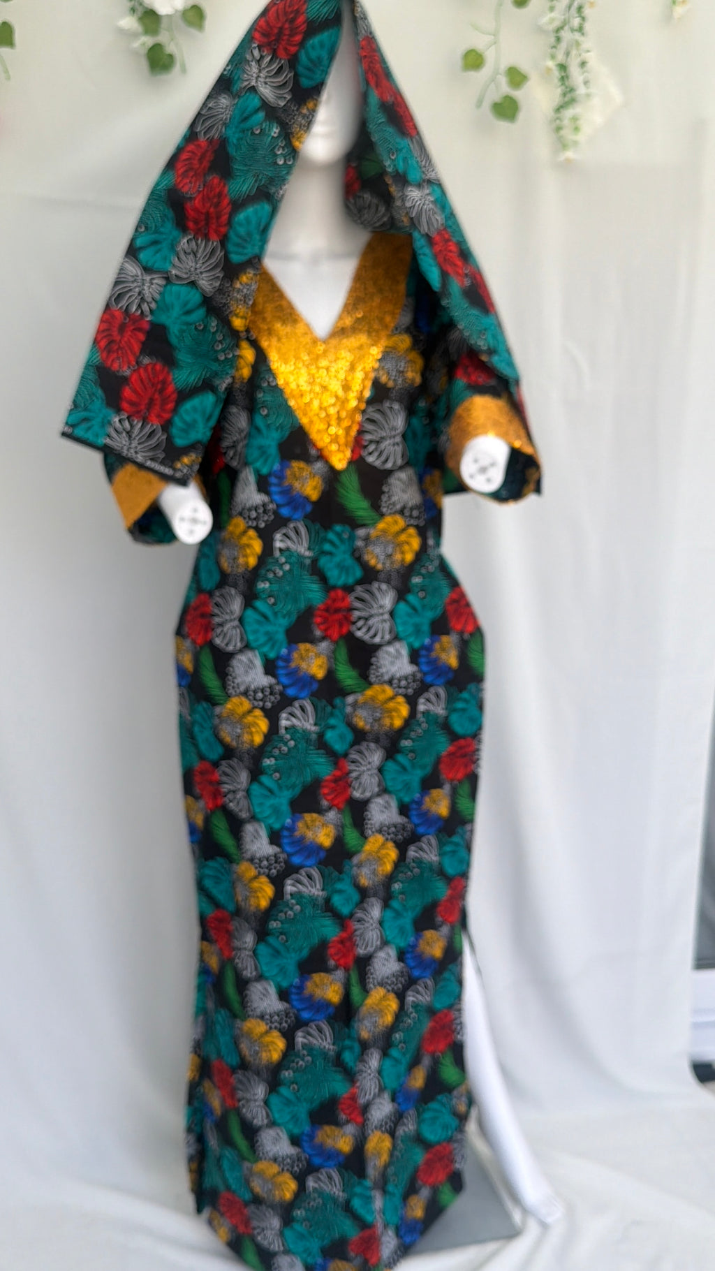 Kaftan gown