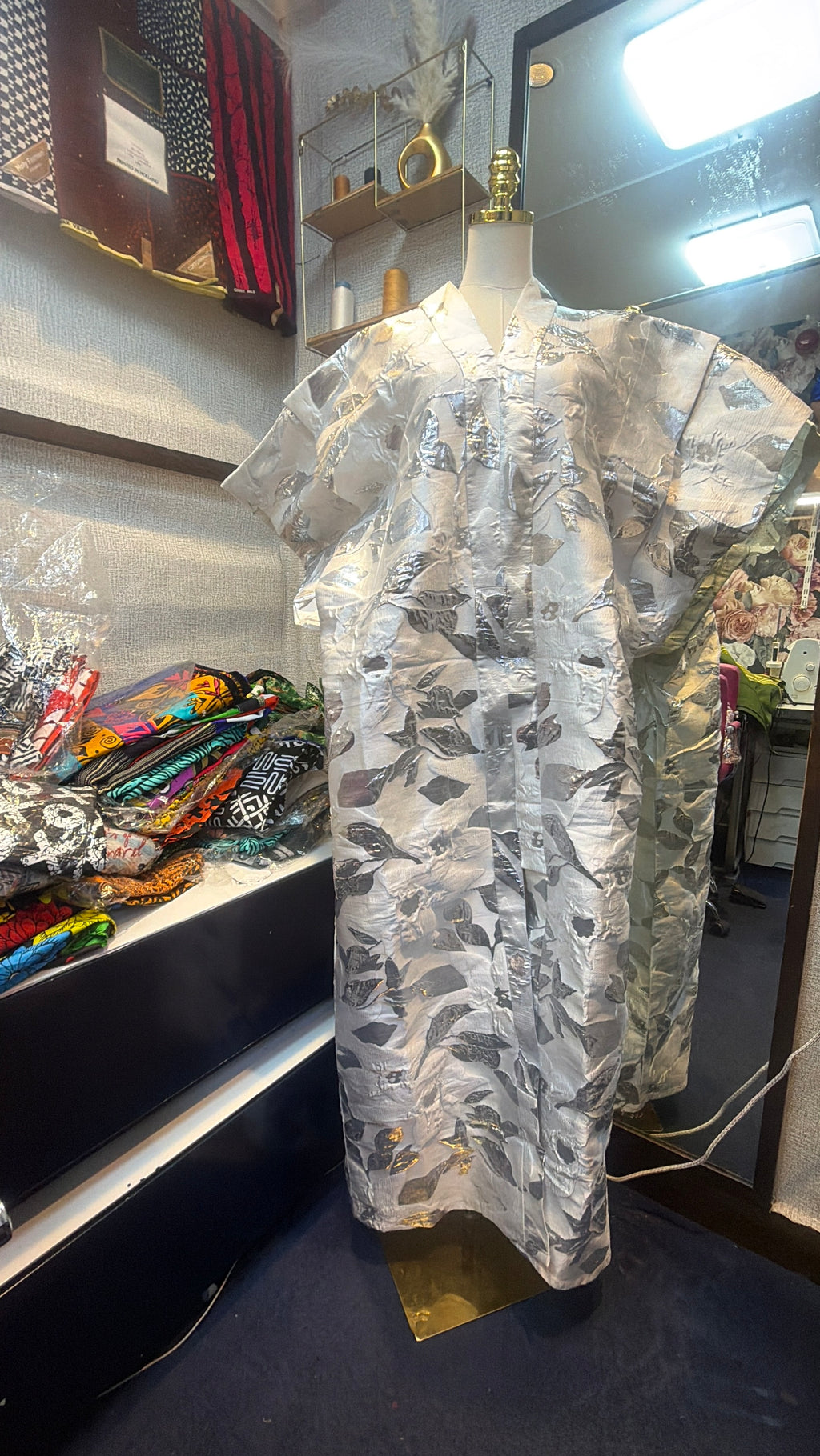 Nora dress Silver