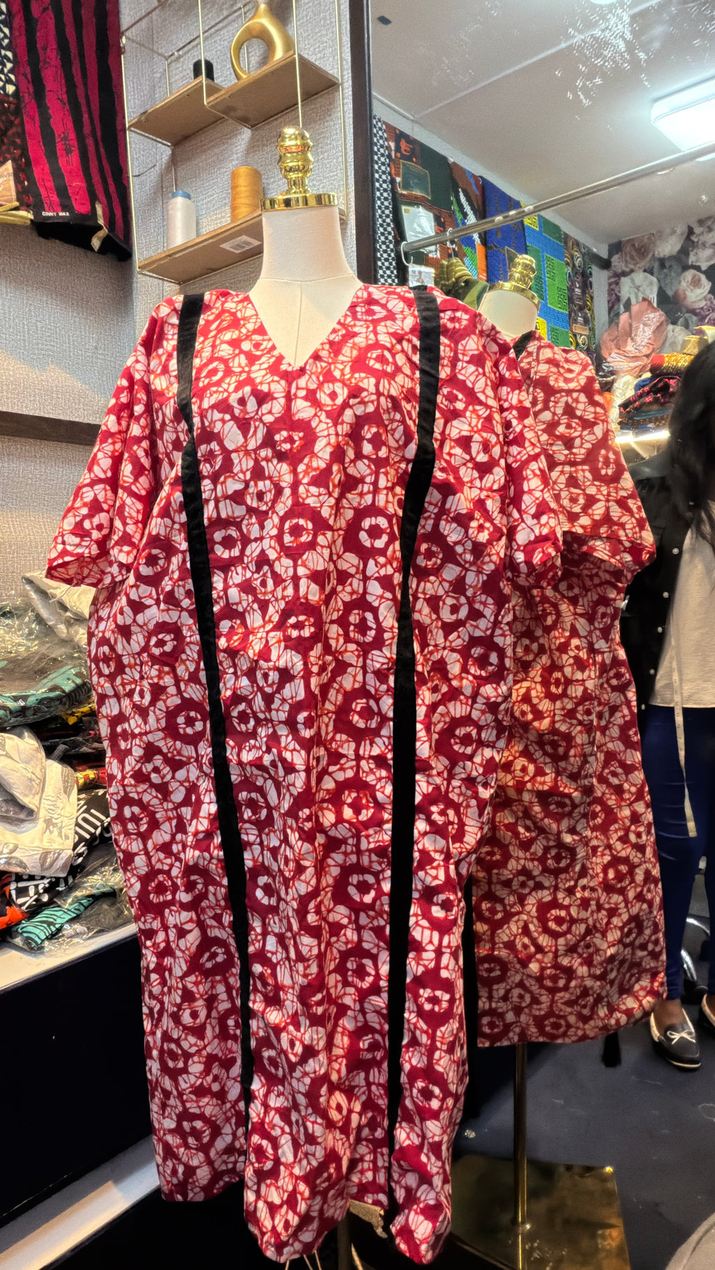 Felisa dress Red and Black