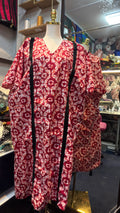 Felisa dress Red and Black