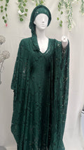 Daima dress green