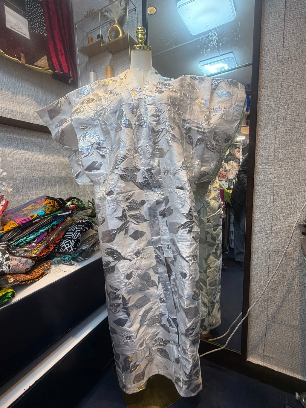 Nora dress Silver