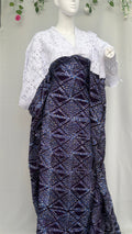 Abigail dress Purple and White