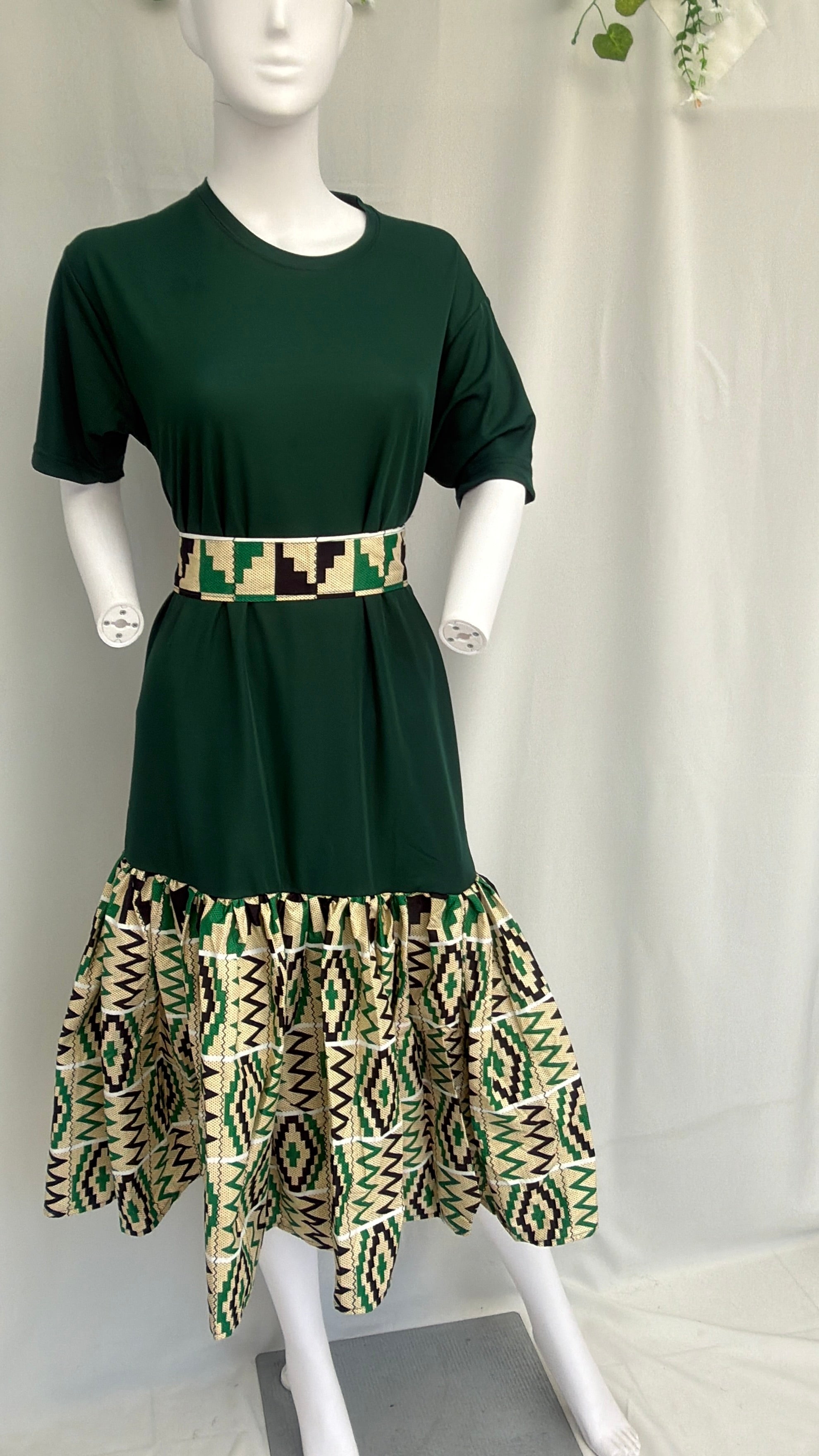 Spandex top area Africa design