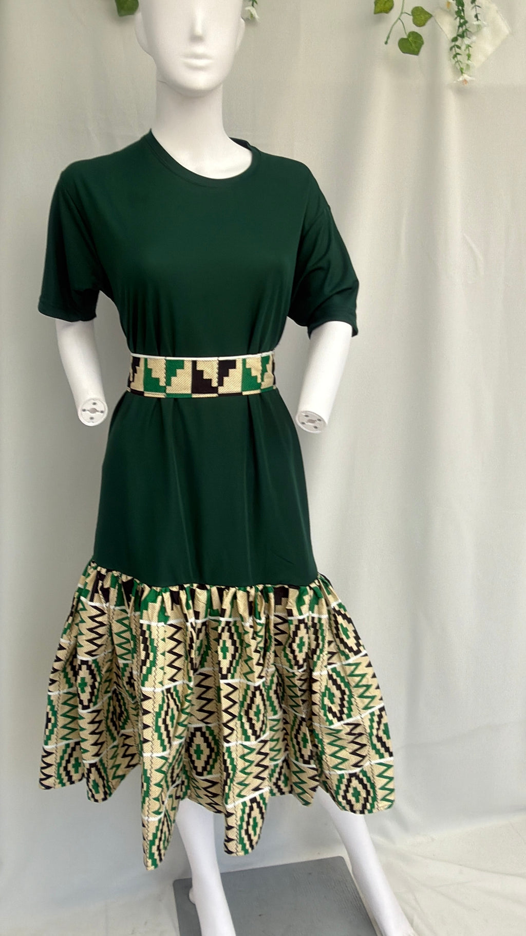 Spandex top area Africa design
