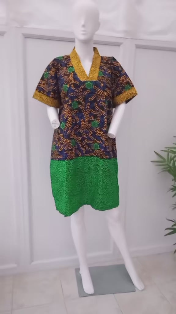 Alice Aso oke dresses multicoloured