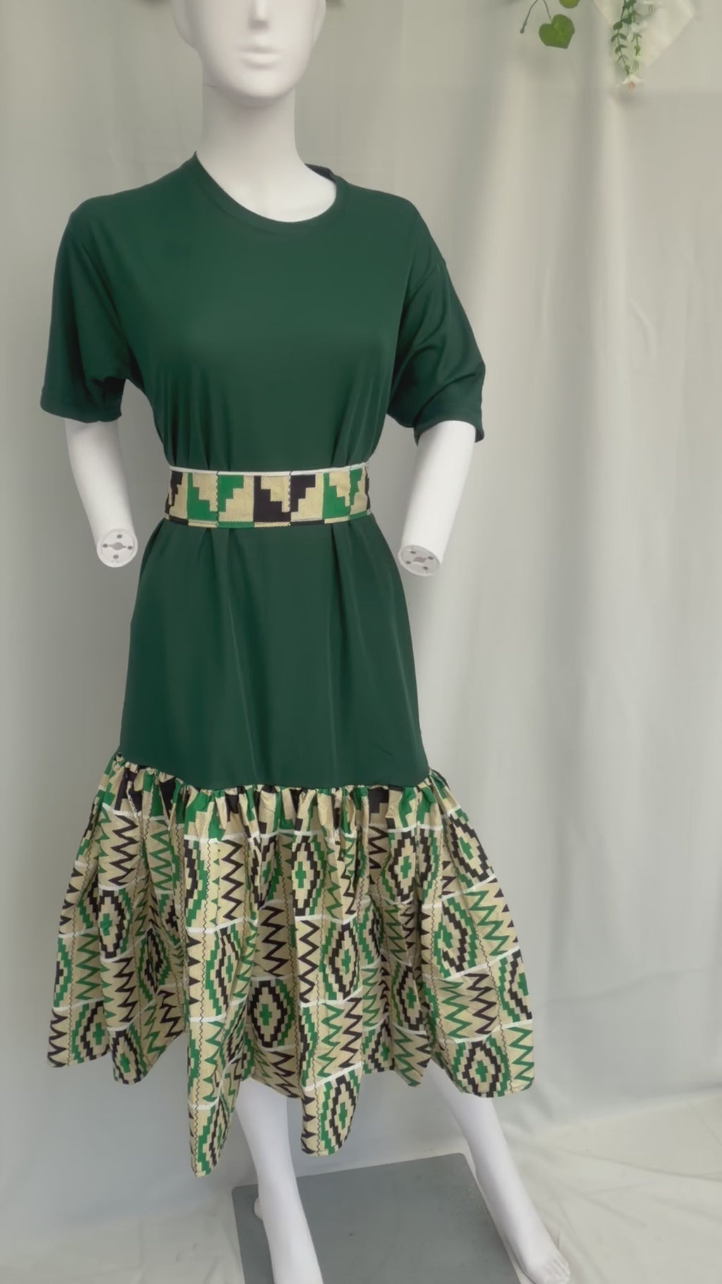 Spandex top area Africa design