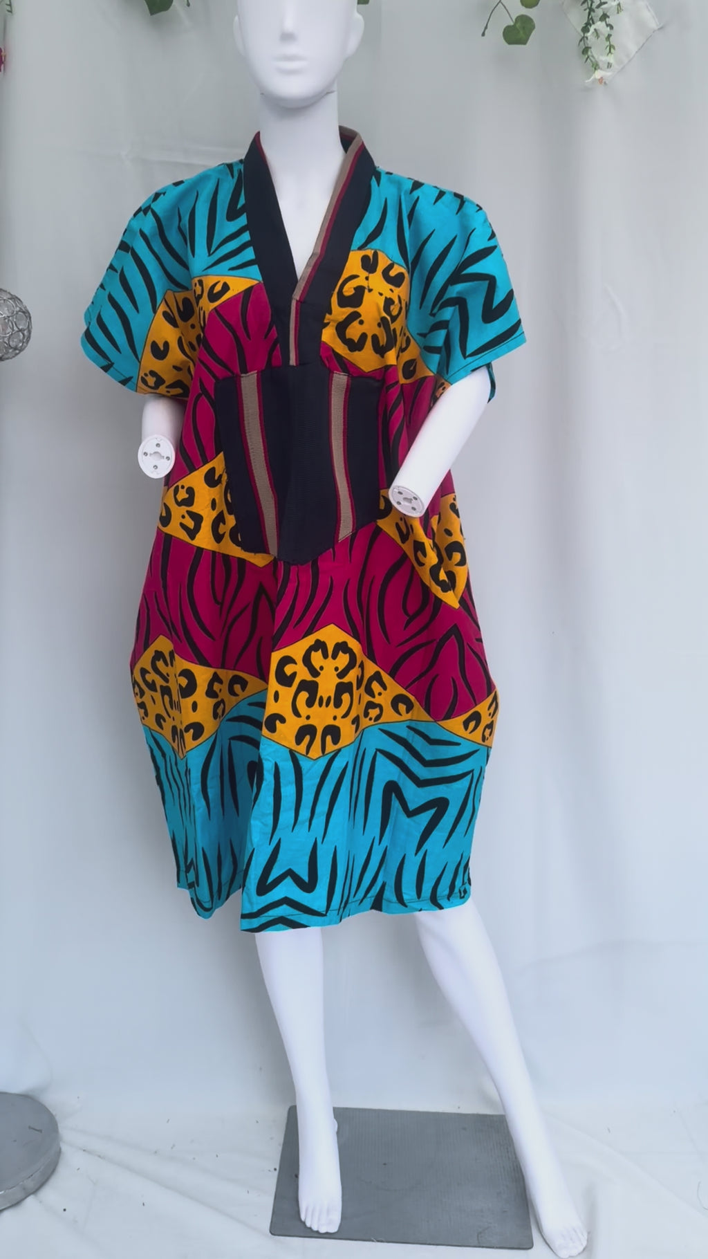 Alice Aso oke dresses multicoloured