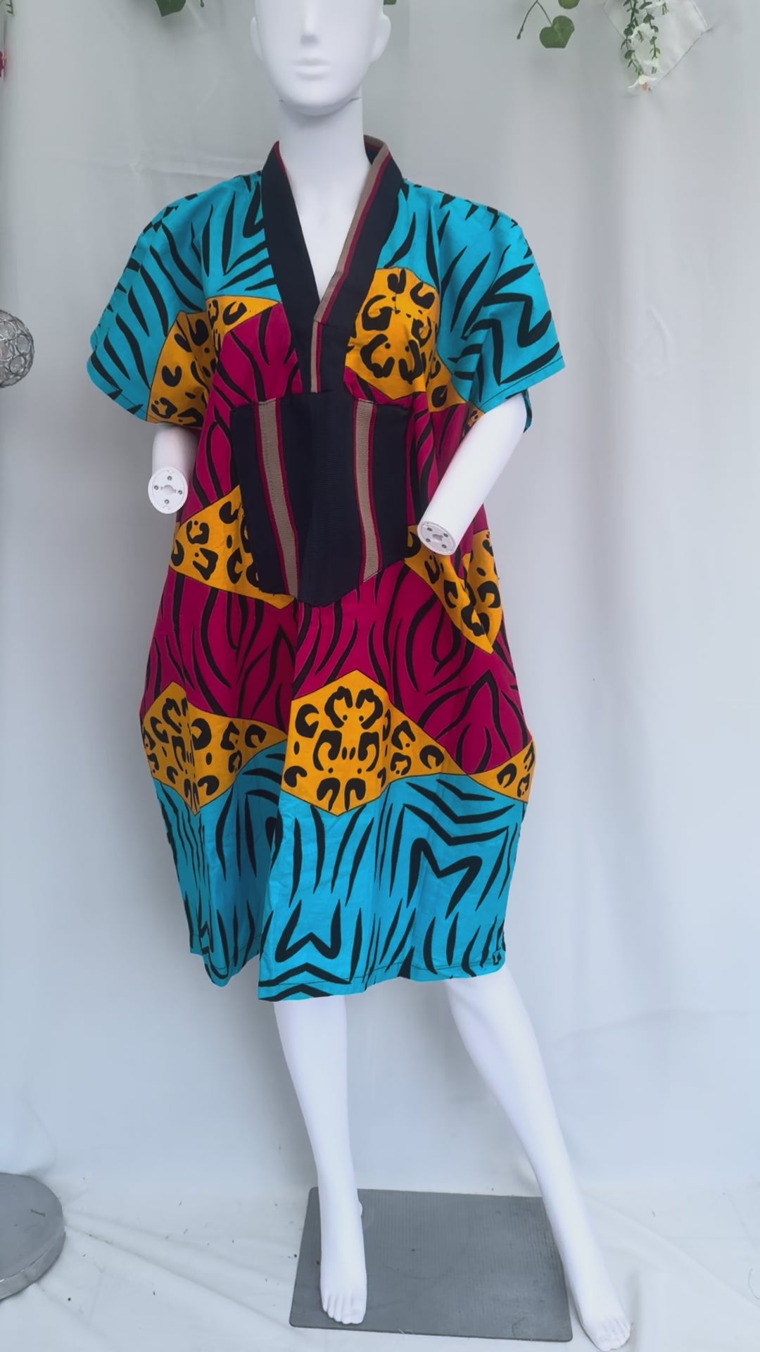 Alice Aso oke dresses multicoloured